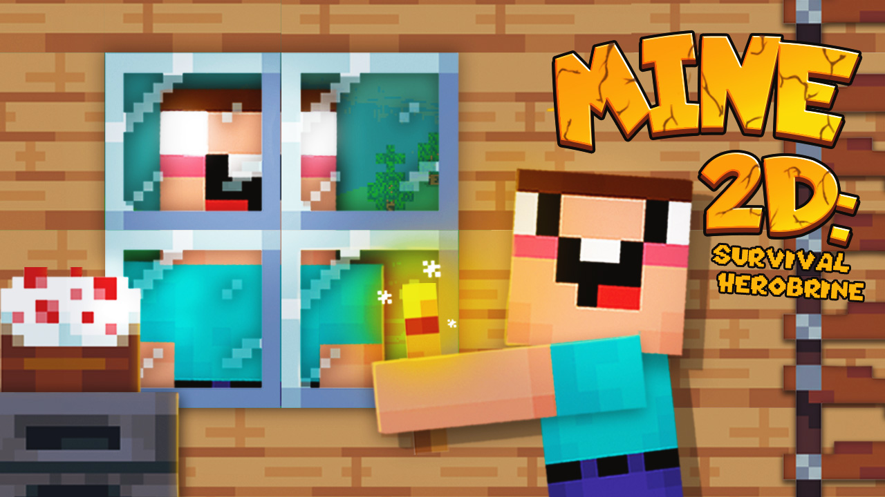 2D Mayın Hayatta Kalma Herobrine