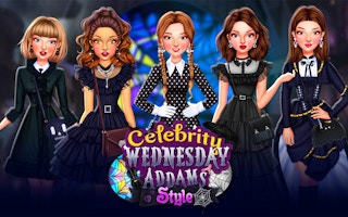 Addams tarzı ünlü çarşambaları